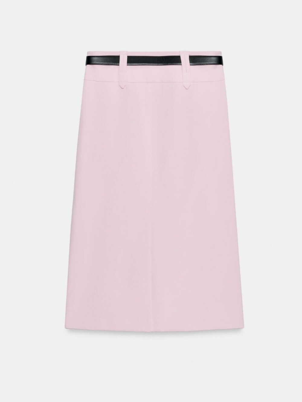 ZARA BELTED MIDI PENCIL SKIRT SIZE M - Picture 6 of 6